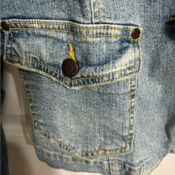 Vintage Pierre Cardin cropped jean jacket - Picture 4 of 10